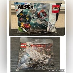 (2) Lego Hidden Side & Ninjago Movie Building Sets Blocks Gift Boys Girls Toy